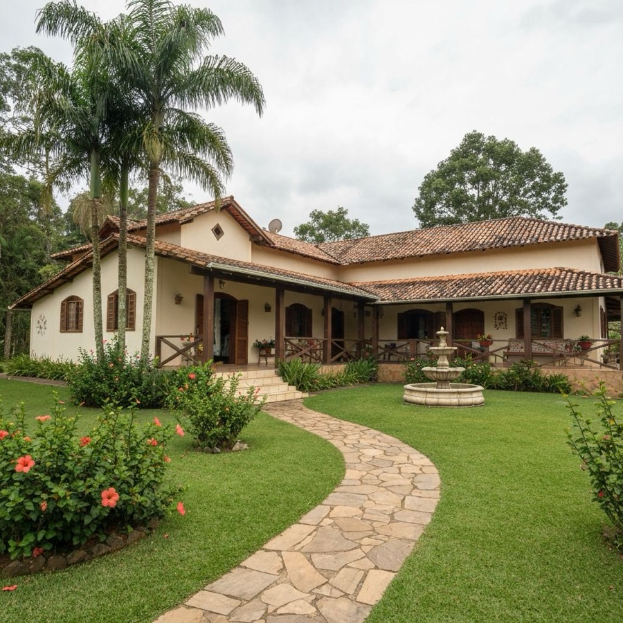 Casa de campo terminada