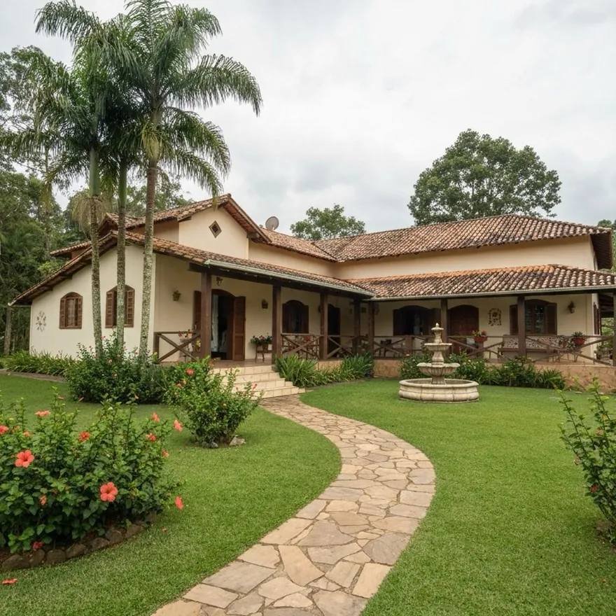 Casa de campo terminada
